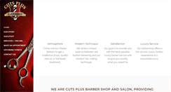 Desktop Screenshot of cutsplusbarbershop.com